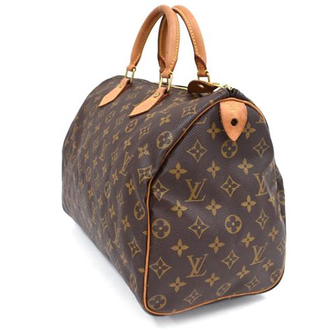 m41524 louis vuitton|LOUIS VUITTON Speedy 35 Brown Monogram PVC coated .